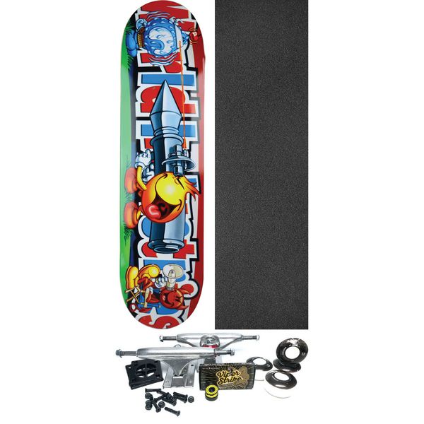 World Industries Skateboards Bazooka Skateboard Deck - 8.5" x 32" - Complete Skateboard Bundle